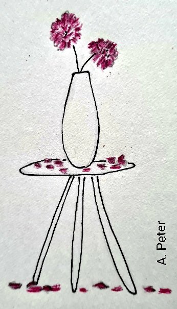 The call must have ended early. Sarah was seated on the red sofa, staring into the distance. I leaned forward to see what she was looking at and could spot nothing in particular. 
#mumbaimalayali #fiction #kerala #village #syrianchristian #fishychronicles
viewfromthetopofthetank.blogspot.com/2021/09/fishy-…