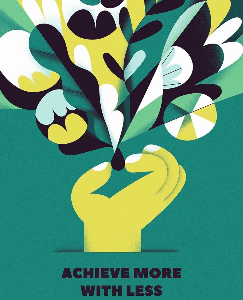 DirIllustration's tweet photo. "Achieve More with Less," by @TaniaYakunova
-
View more: https://t.co/PTrys49SYu
-
#posterart #team #achievement #sustainable #corporatevalues #grow #color #vector #linewithcolor #graphic #conceptual #illustration #directoryofillustration #digital #conceptualillustration https://t.co/u9jVVBE7ej