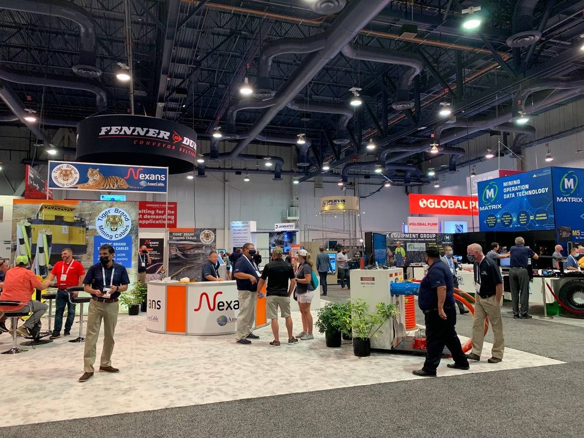 BorisEmiralRes's tweet image. The world’s largest #mining event, @MINExpo2021, is well under way. Discussing the latest industry trends across exploration and #minedevelopment to processing, safety and #environmental improvement, it’s definitely one to keep an eye on this year!