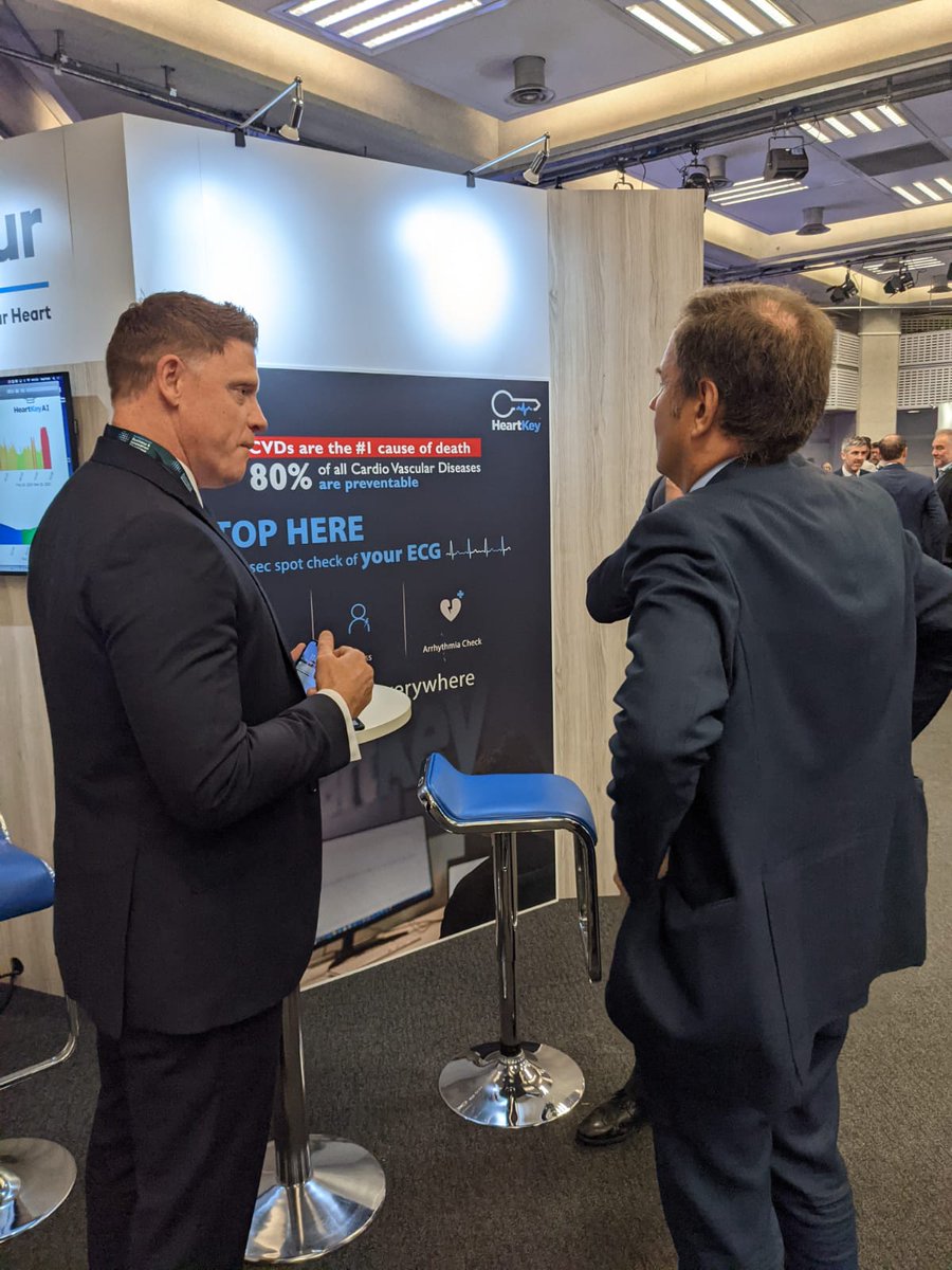 A fantastic day spent showcasing B-Secur’s expertise and innovation in #healthtech on the international stage of #NIBizLondon in the capital. 

Below are some snaps of our CEO Alan Foreman and CCO <a href="/BenJRCarter/">Ben Carter</a> with Minister of Trade Policy, <a href="/GregHands/">Greg Hands</a>