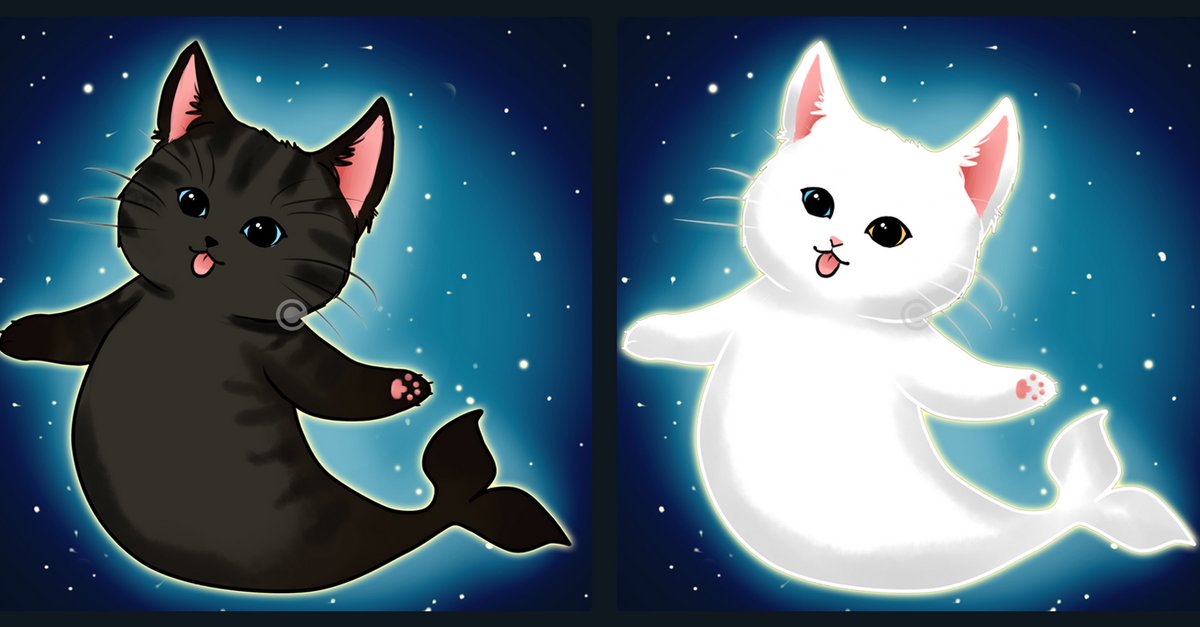gattoshou's tweet photo. New Series on @curateproject 
Whalecat <3  
black and odd eye whalecat 
anyone interested? only 15 xcur, Grab it fast : https://t.co/EXvv23NrpR
#NFTs #NFTart #nftcollector #NFTSCollectibles  #NFT #NFTCommunity #NFTartist #NFTcurate #xcur https://t.co/ZEUZAg2r67