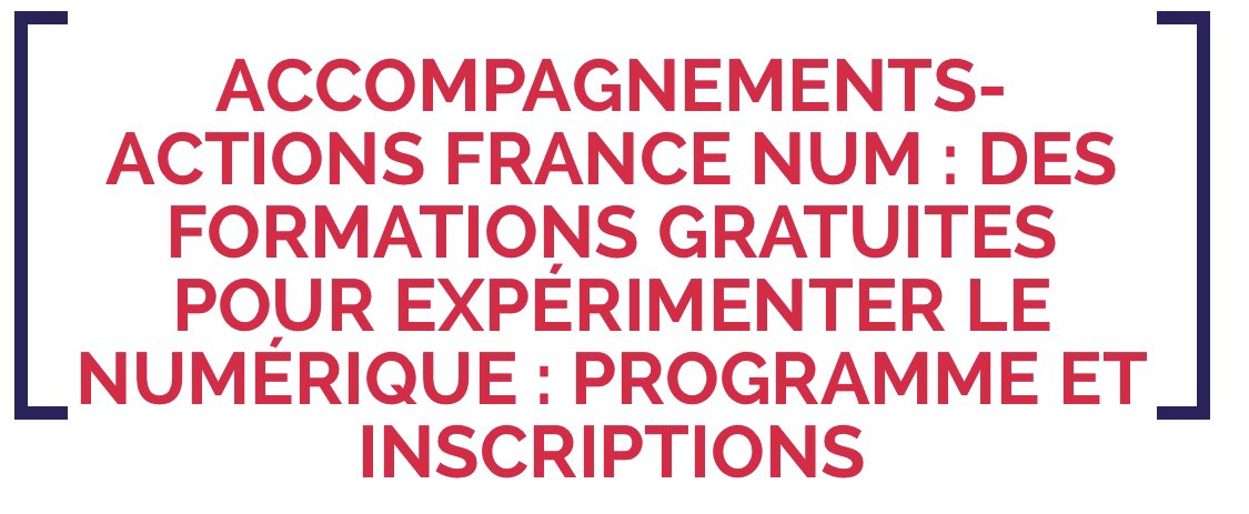 francenumfr's tweet image. ✅ TPE et PME, suivez une formation gratuite pour démarrer ou accélérer votre transformation numérique

👉 Découvrir les #formations et s’inscrire 👉 francenum.gouv.fr/comprendre-le-…

📍 Une initiative @francenumfr dans le cadre de #FranceRelance 

📌 #TransfoNum #entreprises