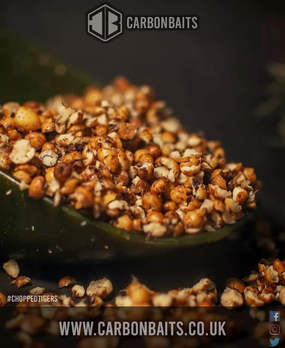 It’s Tiger time 🐅 

We have a massive range of tiger nut products available on our web site

From tigers nuts to chopped tigers or from white tigers to black tiger we have it covered all at low prices 👇👇👇👇

carbonbaits.co.uk