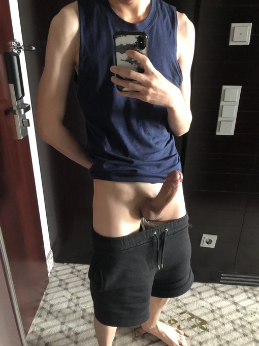 Do you think my roommate will notice my hard cock? 🤪 https://t.co/FLipWhdJyL