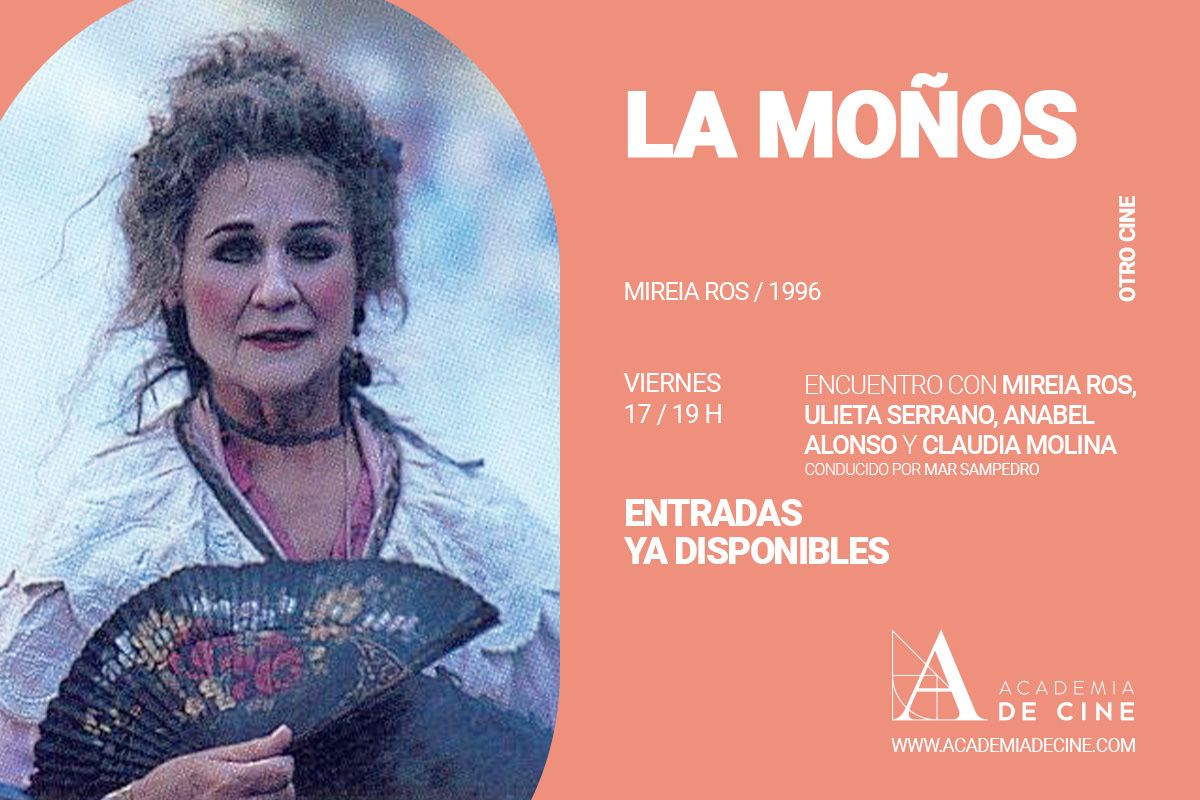 Este viernes #enlaAcademia, reanudamos el ciclo 'Otro cine' de <a href="/acciondirectorx/">ACCIÓN Asociación Directoras y Directores de Cine</a> con La moños + encuentro con Mireia Ros, Julieta Serrano, <a href="/AnabelAlonso_of/">Anabel Alonso Oficial 🇪🇸🇪🇸🇪🇦🇪🇦🇪🇸</a> y <a href="/claudiamolinaof/">Claudia Molina</a>. Moderado por Mar Sampedro.
academiadecine.com/actividades/la…