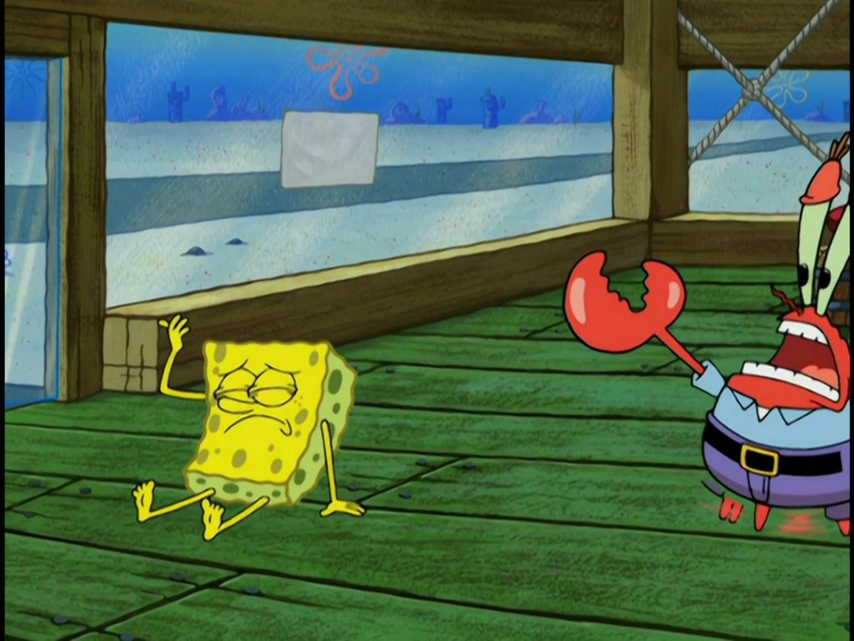 SbFramesInOrder's tweet photo. SpongeBob SquarePants - Season 04 Episode 21 - Frame 1384 out of 1950 https://t.co/ARi65FFVay