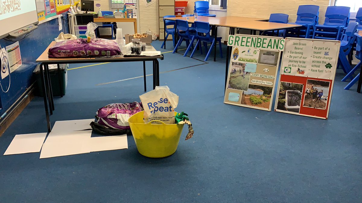 All set for opening evening #ecoschool #rba