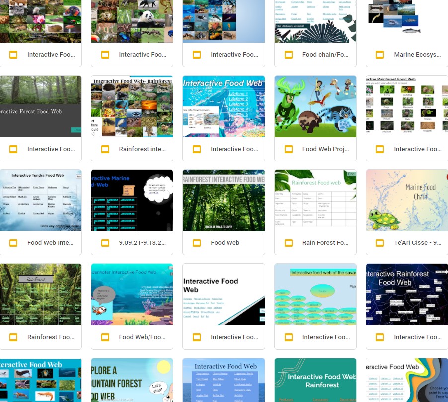 DoDEATechGirl's tweet image. COMING SOON! Interactive Food Web Competition

Voting opens 9/22 @ 8AM &amp;amp; closes 9/27 @ 12AM
Top 3 announced 9/27 &amp;amp; shared as teaching resource
Look through and vote for your favorite!
forms.gle/xcMopWWSpfQicW…

#IntentionalTeaching #teach4dodea #Teach4Engagement #SlideOutoftheBox
