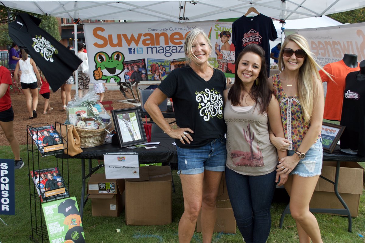 Come see us at Suwanee Fest this weekend, Sept. 18-19, where we'll be selling tickets for the 2021 Suwanee Wine Fest!! Attendees who purchase a Wine Fest ticket will receive a free 2021 Wine Fest T-shirt! (This is an exclusive offer for this event only!) SuwaneeWineFest.com