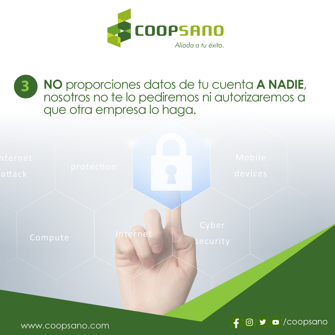 𝗠𝗘𝗗𝗜𝗗𝗔𝗦 𝗗𝗘 𝗣𝗥𝗘𝗩𝗘𝗡𝗖𝗜Ó𝗡 𝗗𝗘 𝗘𝗦𝗧𝗔𝗙𝗔𝗦
COOPSANO, 𝘈𝘭𝘪𝘢𝘥𝘢 𝘢 𝘵𝘶 é𝘹𝘪𝘵𝘰. 🤝
Visítanos hoy en: coopsano.com 🎯
#santiagorodriguez #sabaneta #santiago #amina #esperanza #paloverde #montecristi #mao #lagunasalada #lasmatas #villalosalmacigos