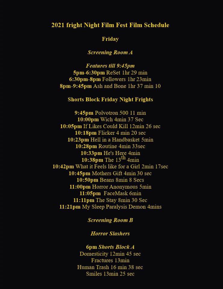 Super excited to announce that one of the films we are repping, Ash and Bone, has been selected to screen at <a href="/FrightNightFilm/">FrightNightHorrorWkd</a> ! Congrats to filmmakers Harley Wallen and Annette Cama! 

#horrormovies #frightnight #horrorcon #filmfest #sundanceofhorror #HorrorFamily 
<a href="/PromoteHorror/">PromoteHorror 🎃</a>