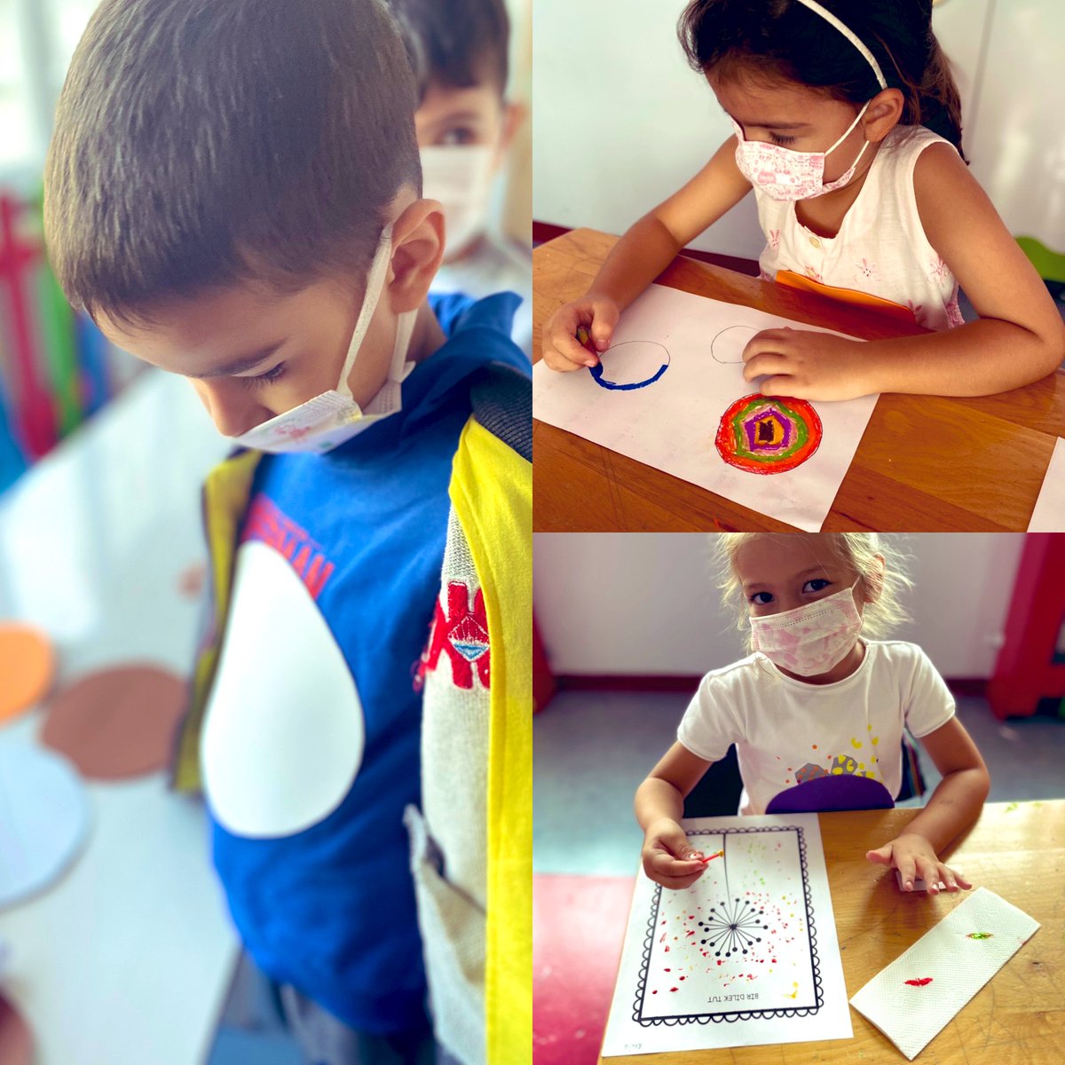 Her şey bir nokta ile başladı 🔴 Uluslararası nokta günümüzü çeşitli etkinlikler ile kutladık 🥳 Yaptığımız etkinlikler ile nokta sergimizi oluşturduk. #bkokuloncesi <a href="/ErkenCocukluk/">Hale Güneş</a> <a href="/tugbaozdinc/">Tuğba Özdinç Kater</a>  <a href="/omerfarukozer/">ömer faruk özer</a> <a href="/isilkumyol/">Işıl Kumyol</a>