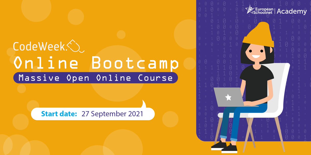 isabelbp's tweet image. No importa la materia que impartas, puedes innovar en tu clase a través de la programación y el pensamiento computacional. Deseando saber cómo? Regístrate en el #CodeWeekBootcamp para averiguarlo. Empezamos en 27 de septiembre! 👉 bit.ly/CodeWeekBootca…