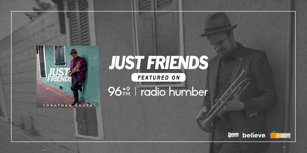 Shoutout once again to <a href="/RadioHumber/">96.9 Radio Humber</a> from Toronto CA, for featuring "Just Friends" on your station! 🙏🏻🙌🏻 Listen to "Sings &amp; Plays" here ▶ fanlink.to/jbsap

#trumpet #nola #singsandplays #music #newmusic #jazz #jazzmusic #radio <a href="/slamminmusic/">Slammin Media Inc.</a> <a href="/OGPublicity/">Orange Grove</a>