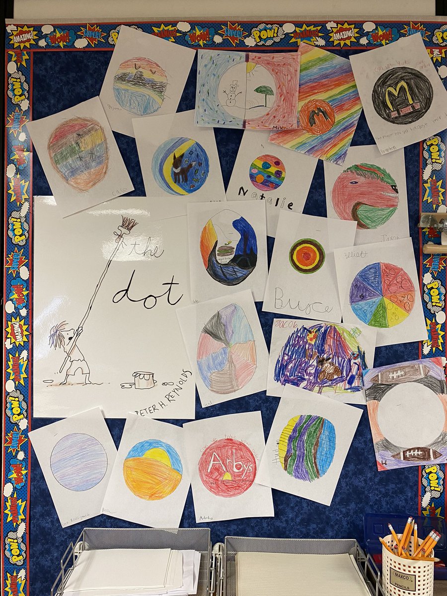 It’s #DotDay  We had a great time creating our own dots!!