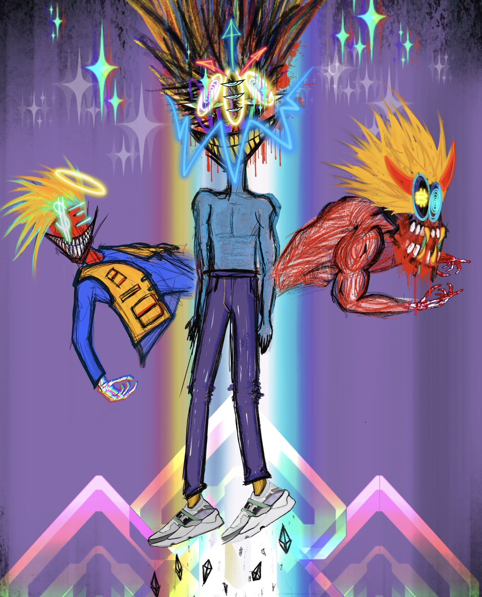 93nido's tweet photo. 👁NEW GIVEAWAY DROP👁

"DEMON DANCE"
✨out now✨
💜Edition of 33💜

To enter:

🙏🏽Retweet
🙏🏽Tag someone dope ;)

💛a 2nd edition will be reserved for my collectors only raffle, separate from RTs🙏
https://t.co/QEKt1P2bd9 https://t.co/USdjQLkoey