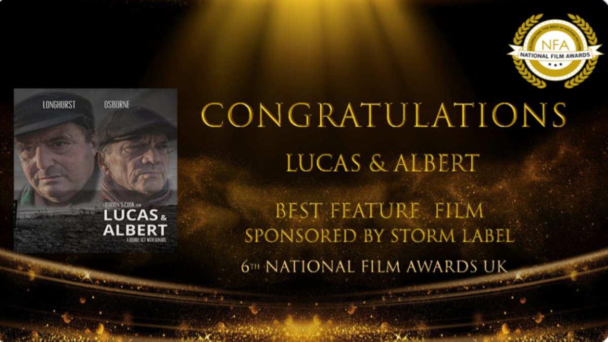 LUCAS AND ALBERT Q&amp;A SCREENINGS WITH THE DIRECTOR AND TWO OF THE ACTORS ON FRI 17 &amp; SAT 18 SEPTEMBER at 7.10pm. DON'T MISS OUT! therex.co.uk/bookall.php
Image credit indieactivity.com
