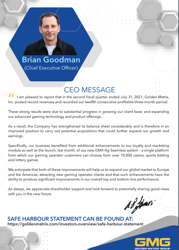 Gmgi Golden Matrix Group Inc Gmgi Group Twitter