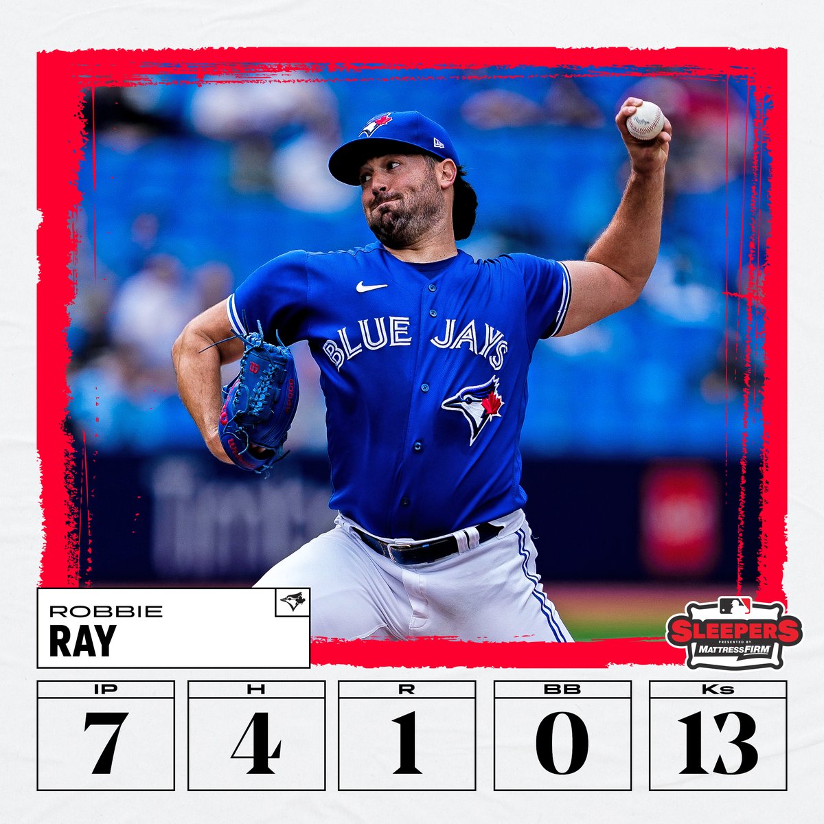 .<a href="/RobbieRay/">Robbie Ray</a> adds to his Cy Young resume. 

(MLB x <a href="/MattressFirm/">Mattress Firm</a>)