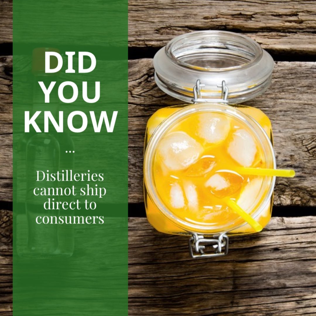 NJcraftdistill's tweet photo. You can get deliveries from a liquor store, but not from a distillery.   
Need parity among alcohol peers!  
Join the Guild - Join the discussion - Take action.      
#craftdistilleries #njcraftdistilleries #njassembly #njsenate #drinklocal #njdistillers #supportlocal #shipdirect https://t.co/r1GtJt4wdW