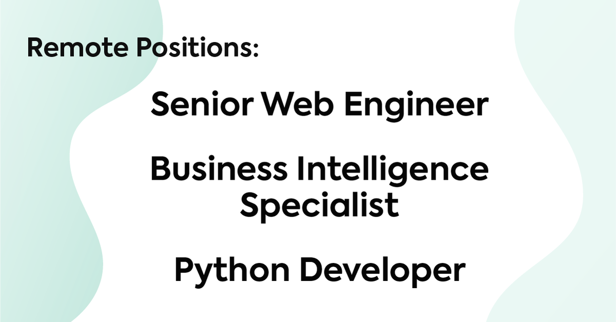 We’re hiring! Please find remote positions below and apply if you’re looking for a professional challenge. 😉careers.scopicsoftware.com

#scopicsoftware #nowhiring #job #jobs #jobopening #hiring #employment #jobhunt #careers #remotework