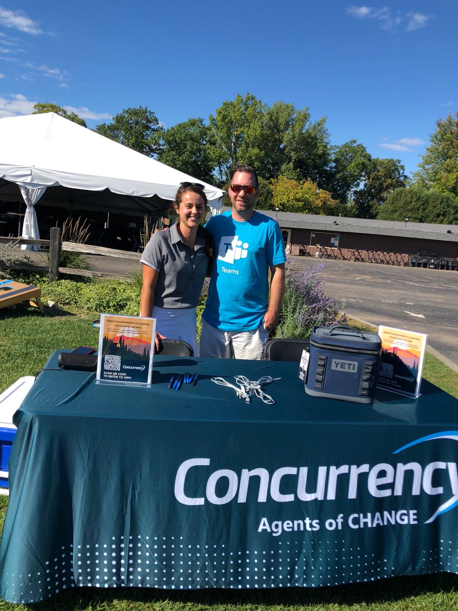 ConcurrencyInc's tweet image. Concurrency is proud to sponsor the #WTA #WisconsinTechnologyAssociation&apos;s 39th Annual Golf Classic. What a great day to be out on the course! ☀⛳🏌️‍♂️#CNCYproud