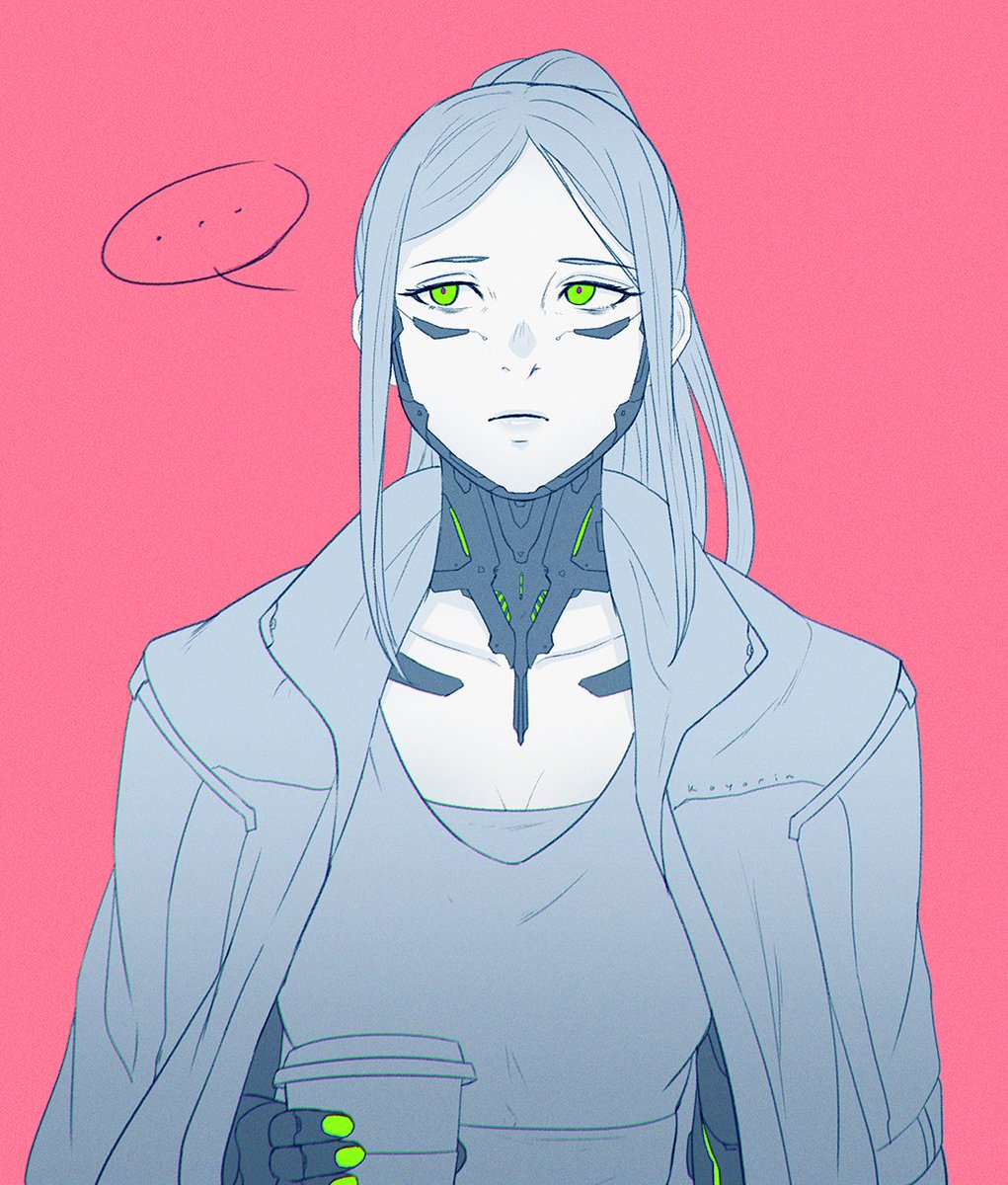 Coffee Break Sketch Koyorin のイラスト