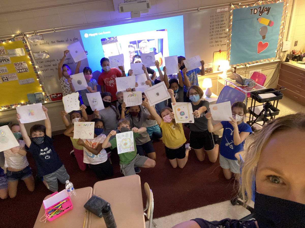 Thank you Peter and Paul for your amazing advice today!!! #InternationalDotDay @Flipgrid <a href="/bpmustangpride/">Bridle Path Elementary</a> <a href="/NPSD/">North Penn School District</a>