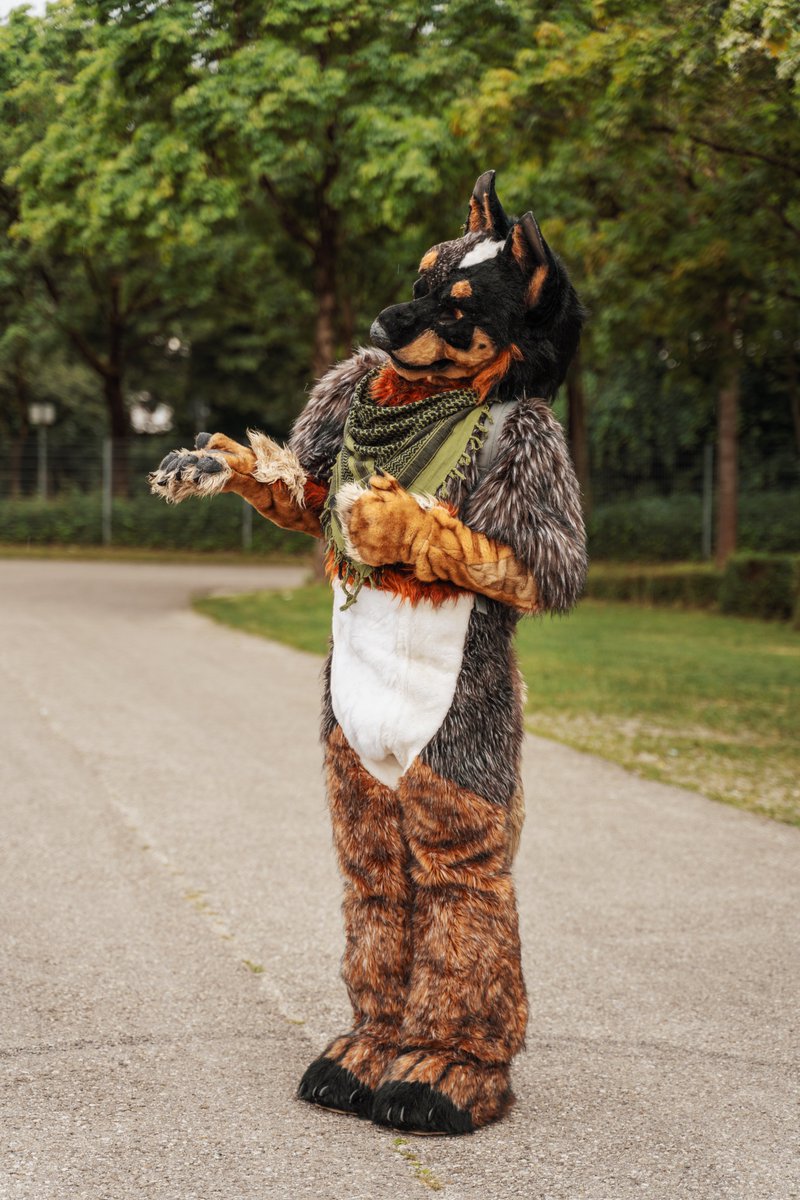 BluishGecko's tweet photo. Treats? Tug of War? Fetch? Pets?
Can't decide?

How about starting with a hug?
#midweekfuzz #FursuitEveryday

✂️#fursuit by @Beetlefursuits
📷Simon Redel (https://t.co/YFoCZvNAi9)
🐶Yours truly https://t.co/72P42uhTWG
