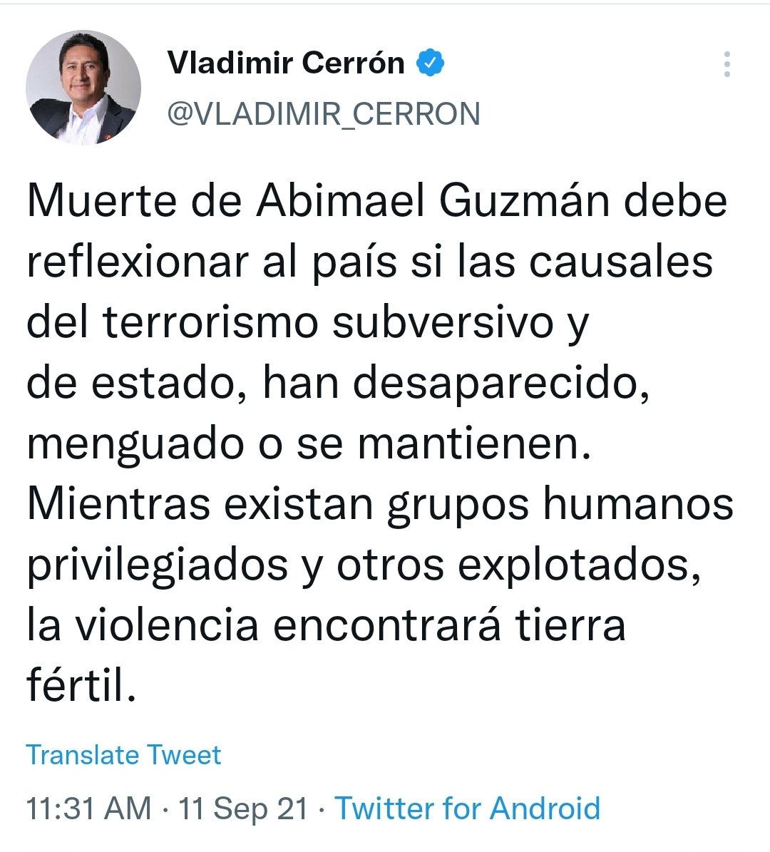 RodrigoBarrene4's tweet photo. Con muerte de Guzmán, veo circular una narrativa que busca las "causas profundas" de la violencia de Sendero. Esta apunta a la pobreza y la desigualdad (ejemplo: tweet de Cerrón). Va hilo sobre porqué, en mi opinión, en lugar de profunda esta explicación es superficial. 1/n https://t.co/il5dIbNHxM