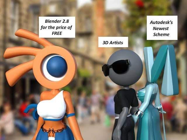 #blender #Autodesk #3dart #cgi
