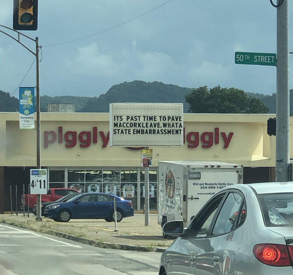 Kanawha City Piggly Wiggly has had enough. #FTDR