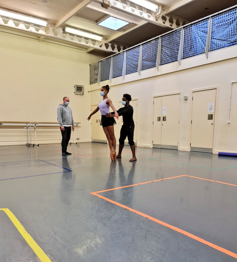 BalletBlack's tweet photo. Our new #BBTrainee receives pas de deux coaching as part of her time with BB. Here is #RosannaLindsey with Apprentice Artist, #AlexanderFadayiro today, being coached by the brilliant @Bennet76
#BalletBlack https://t.co/5EruPoHE16