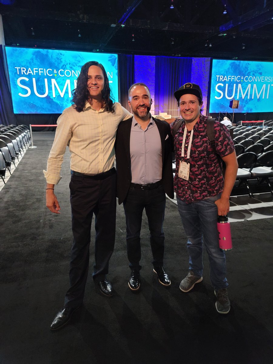 NBD just hanging with my fav Google Pro (and <a href="/teamwork/">Teamwork.com</a> customer) <a href="/kasimaslam/">Kasim Aslam</a> and ecommerce agency legend Scott <a href="/SocialLiteComm/">Social Lite</a> at #TCS2021