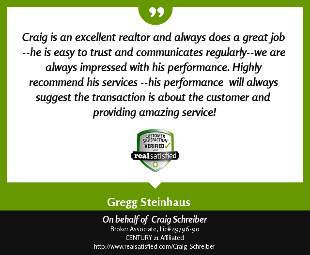 CraigSchreiber's tweet photo. Testimonials like this make me smile… really wide. https://t.co/4UOMyotoZd via @realsatisfied https://t.co/UD7xbs94Xm