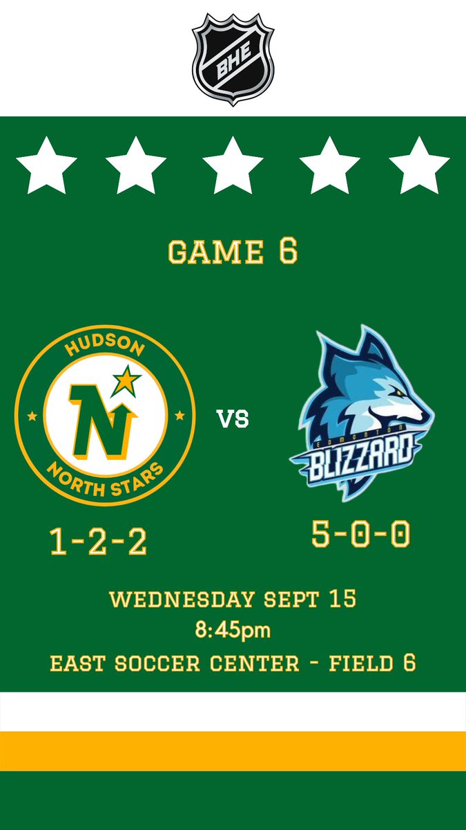 The North Stars take on the <a href="/EdmBlizzard/">Edmonton Blizzard</a> tonight in hopes of ending their undefeated run #MiraclesCanHappen