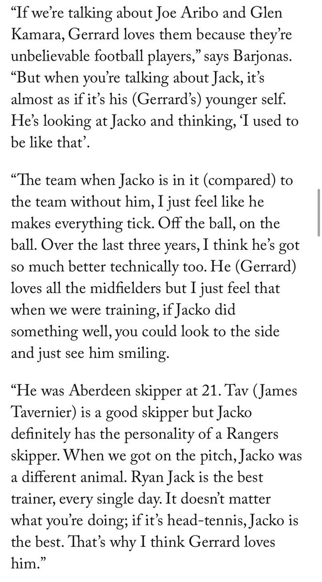 JordanC1107's tweet image. It’s been a frustrating year for Ryan Jack due to injuries.

He is valued so highly though that there have been times when he has spent days with physios over a niggle &amp;amp; only trained once, but still been trusted to go straight into the team.

theathletic.com/2765812/2021/0…