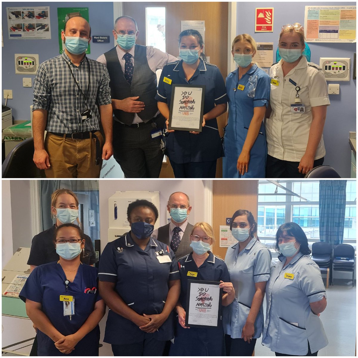 DaveMRosser's tweet photo. Another great afternoon thanking the awesome teams who have got us through the pandemic so far, and just keep going! https://t.co/QixyNxvr7f