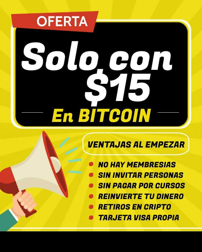Opencode8's tweet image. Esto es una realidad, no hay barcos ni coches de lujo, hay familias viviendo bien sin estar atadas de manos y pies hasta llegar a fin de mes, Te cambia la vida si sabes aprovechar esta oportunidad real para gente normal que quiere salir adelante.
Pruébalo tu mism@
#bitcoin