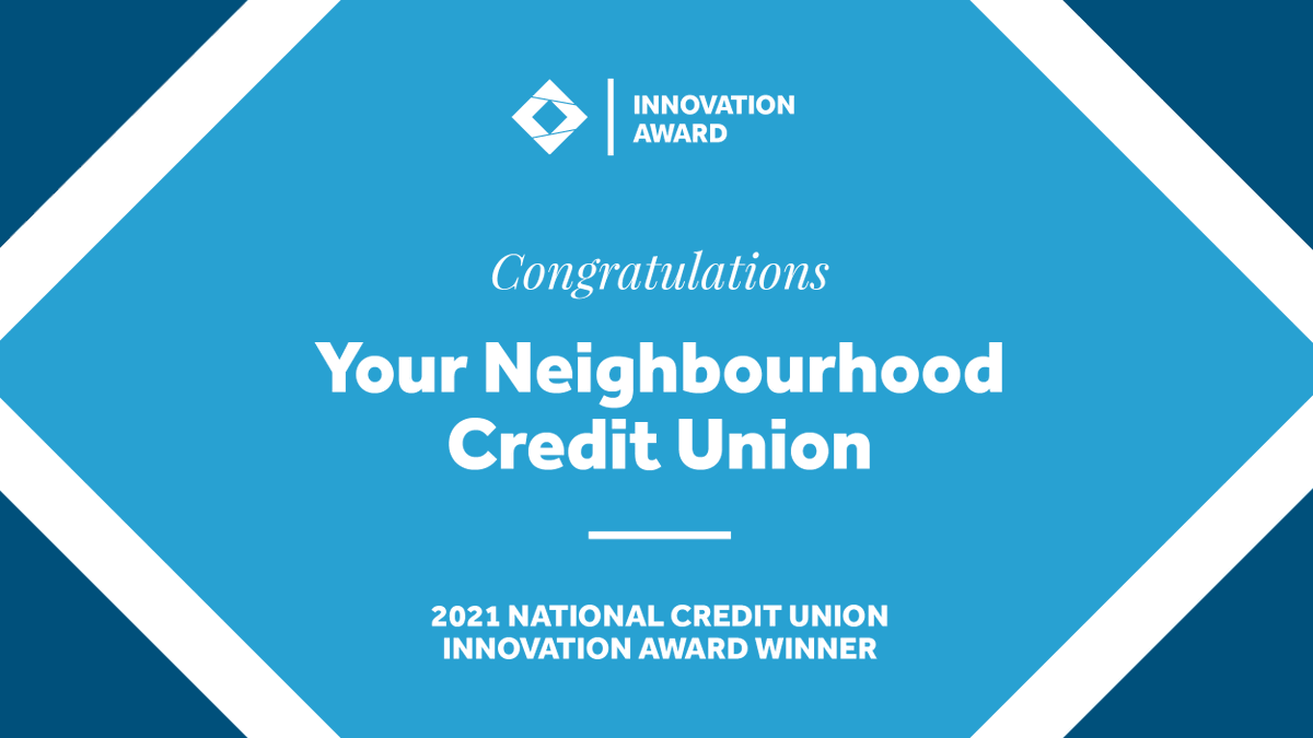 Congratulations to <a href="/YourNCU/">YNCU</a> for winning the 2021 National Credit Union Innovation Award for Shop Your Neighbourhood! The inspiring initiative supported local communities by providing an online platform for SMEs to keep engaging with consumers during the pandemic. #IMPACT2021