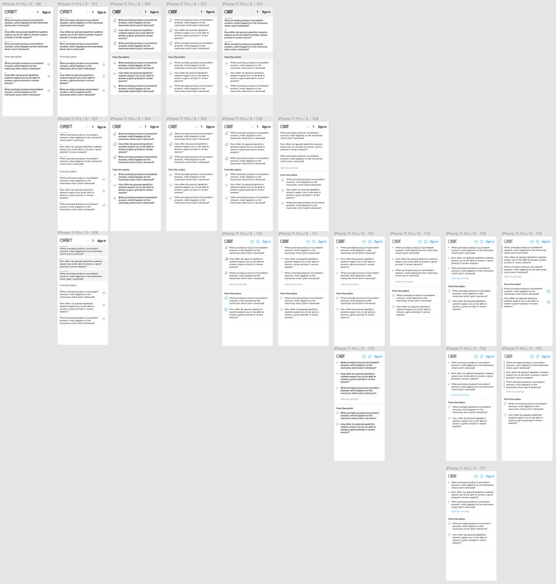 I've been working on a "notebook"-style interface for writing and editing collections of prompts, inspired by the fluid interactions of outline editors. Iterating around the tension between a continuous textual canvas and the need to delimit persistent entities with identity.