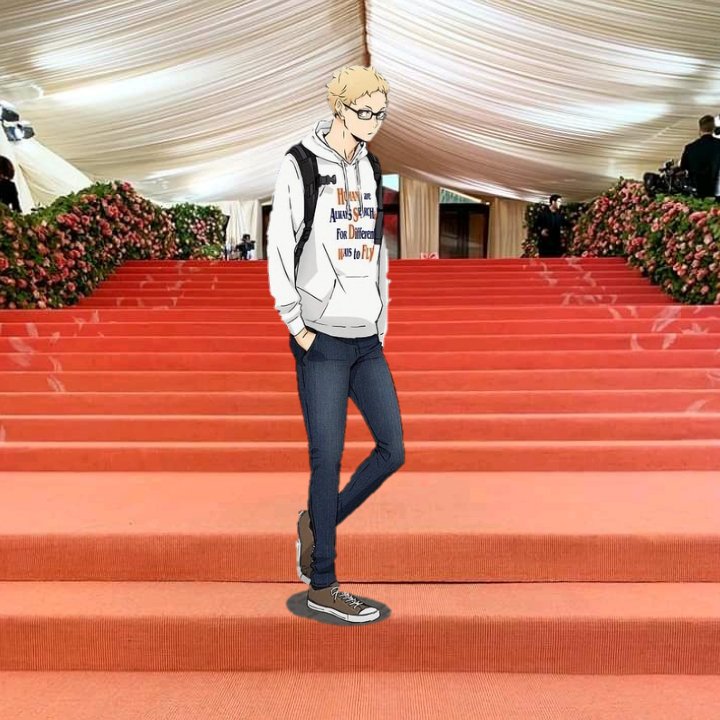 dailytsukkiii's tweet photo. OMG?? LOOK WHO SHOWED UP AT THE MET GALA??? https://t.co/fRBrE5A9uA