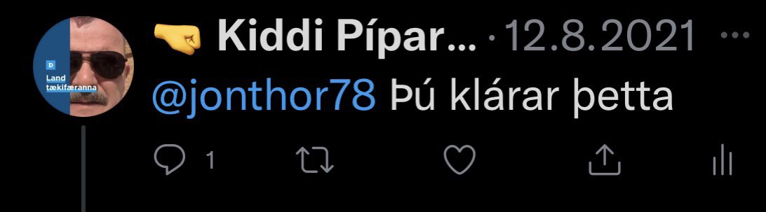 🤜 Kiddi Pípari 🤛 tweet media
