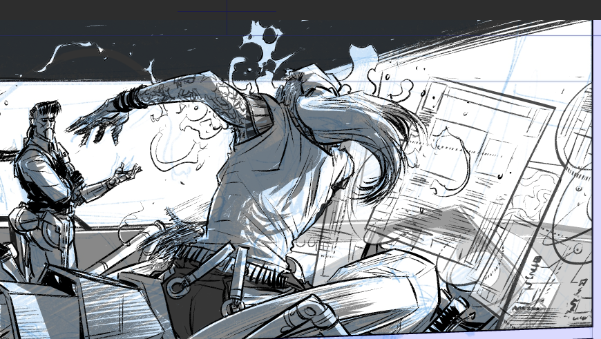 nathanfoxy's tweet photo. #SKETCHofTHEday
-Caffeine break.
-Vectors locked in and on approach.
-{__ ? __}
-Aaaannnd there goes the coffee...
.
.
.
#WMV3 #WIP
#KillTheWeatherman
@WM_Comic https://t.co/24zZ5stnHg