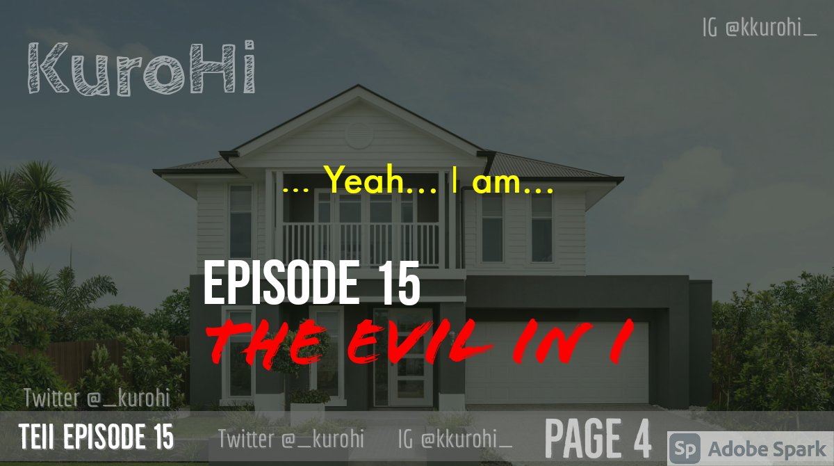 _kurohi's tweet photo. TEII Episode 15
I hope that you enjoy and support me.

(Please dm to donate and for commissions)

#Anime #Manga #Novel #LightNovel #TwitterNovel #Story #DigitalStory #AdobeSparkPost #OriginalNovel #OriginalStory #TheEvilInI #Commission #CommissionsOpen #Donations https://t.co/l2OCkoVKZs
