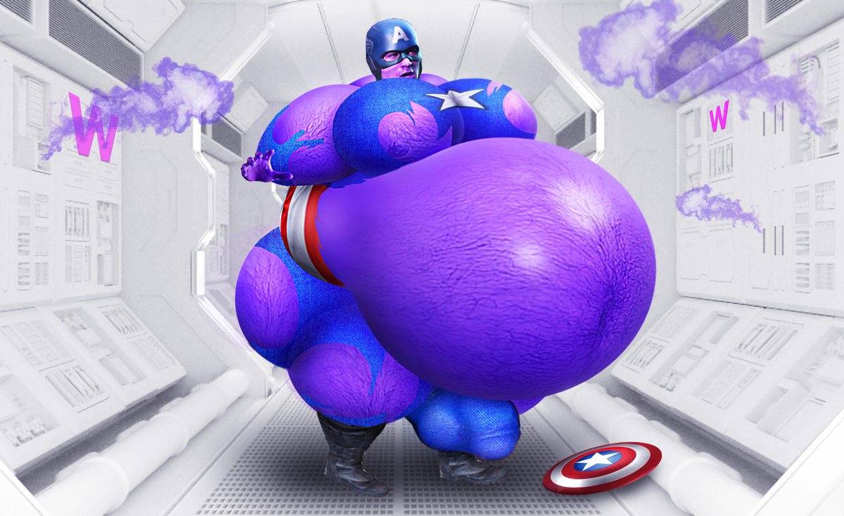 Poor Steve was no match for Wonka's Blueberry Inflation Gas! 