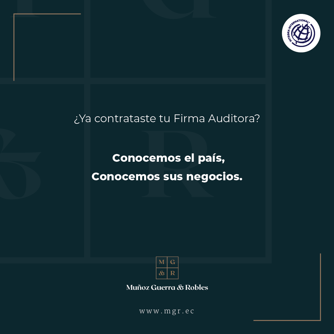 MGR_Ecuador's tweet photo. ¡Nuevo #MGRTip referente a las firmas auditoras y las sociedades de interés público! Hay un máximo de años consecutivos para efectuar una #auditoriaexterna ¿Lo conoce? #MGRecuador https://t.co/ry4Sc5HThG