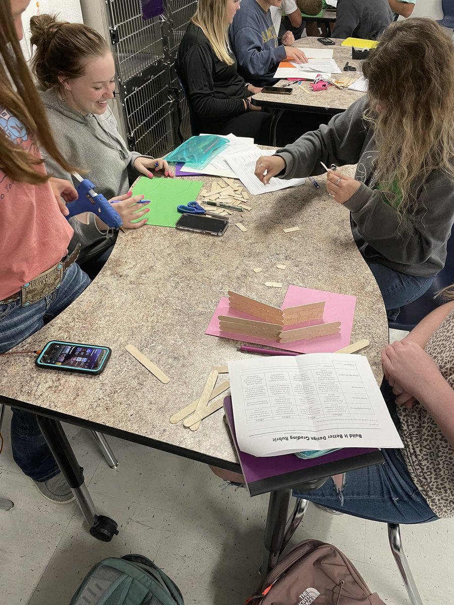 MRobsAg's tweet photo. Livestock Production have become agriculture engineers and are doing the “Build it Better than Temple Grandin” challenge. #learningbydoing #outsidethebox #agengineers #crosscurricular https://t.co/fIWKr5oz88