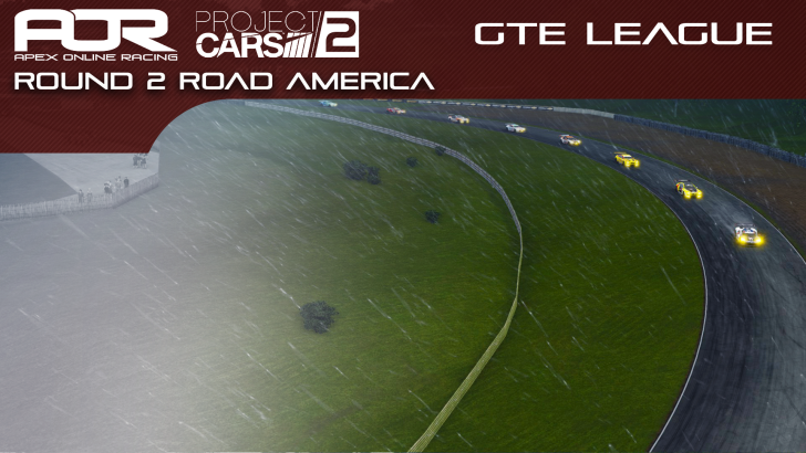 ApexOnRacing's tweet photo. 🚨 #AORPCARS LIVE NOW 🔴

Join us for Round 2 of the AOR @projectcarsgame GTE League at Road America.  🇺🇸

🎮 PC | 🎙️ @KikiMac77 &amp; @Mckinky88
📺 https://t.co/sZmPdFSklY https://t.co/1JI17TFz7x