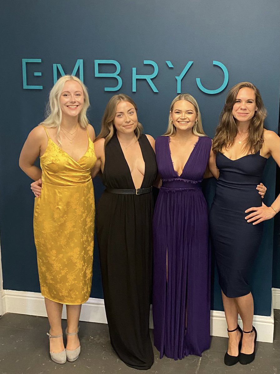 HVMatthewman's tweet photo. Ready for the @DIBManc City of Manchester Business Awards 🥂#COMBA21 #TeamEmbryo https://t.co/0595l615KH